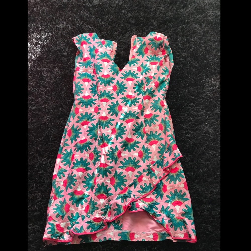 Spring Dress made from authentic African Fabric 🌺